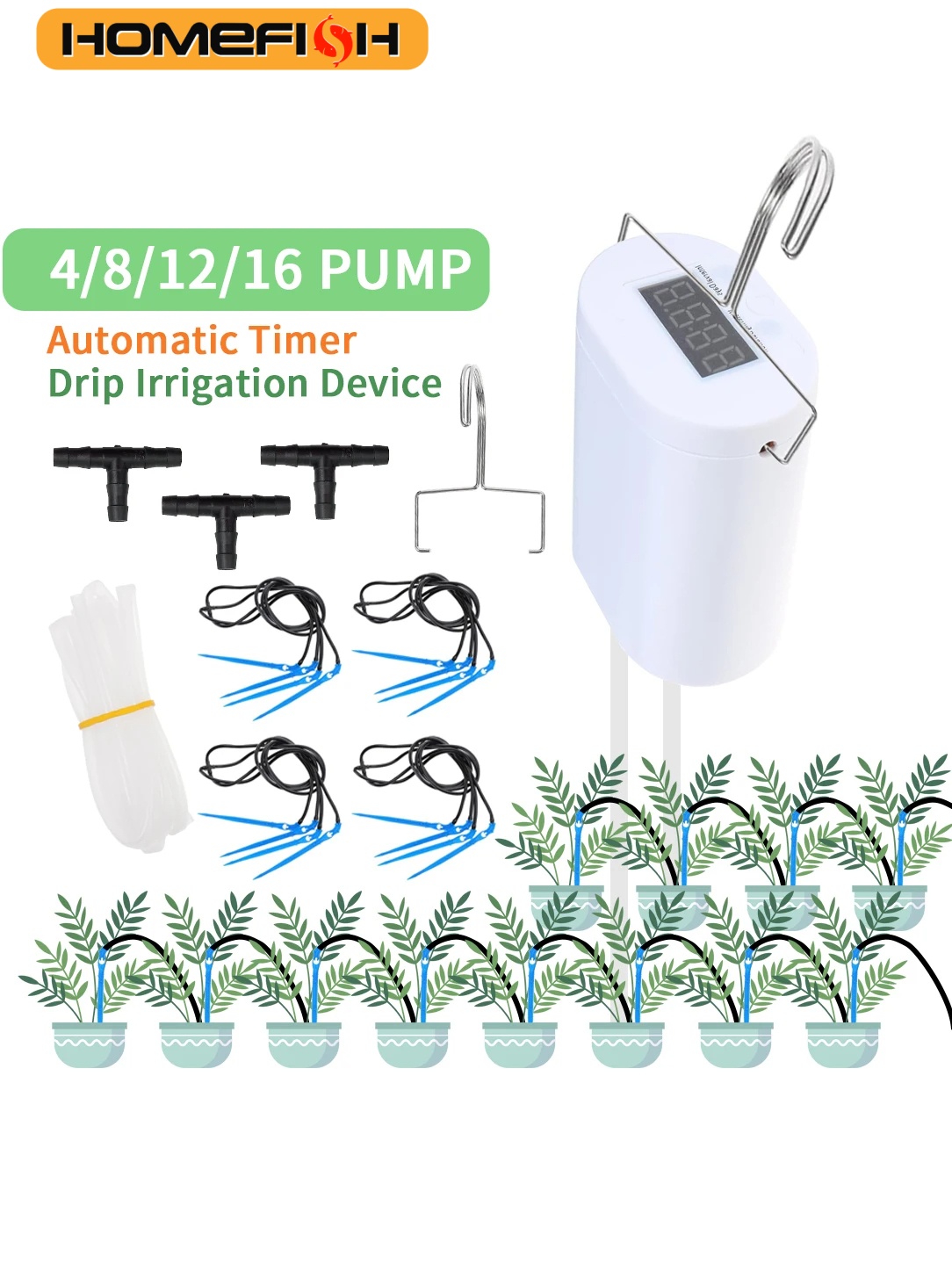 Home Improvement Tool Time - Automatyczna pompa do podlewania roślin i