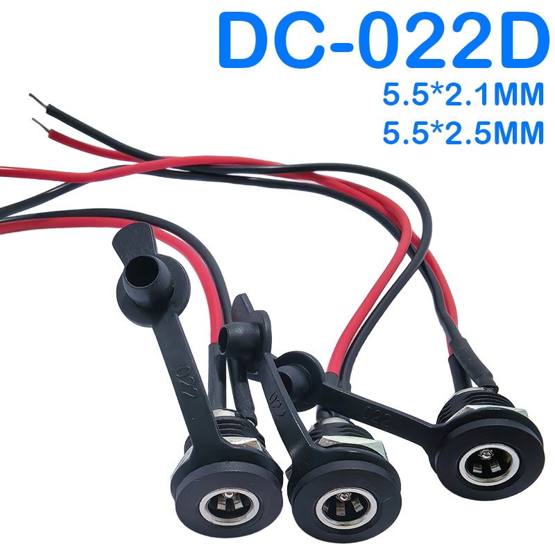 Wire Connector Cap - Złącze zasilania DC do baterii, wodoodporne