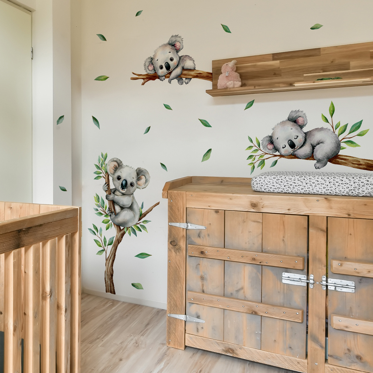 Naklejki ścienne z koalą w sty – Vinyl Floor Plank recenzja i cena
