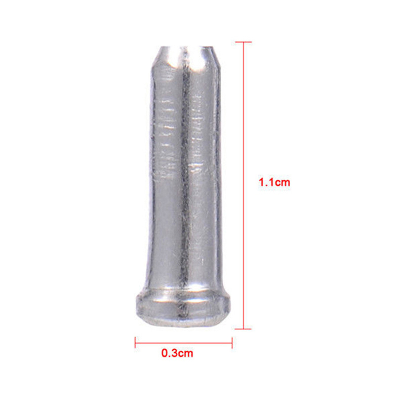 100szt Końcówki linek rowerowy – Wire Connector Cap recenzja i cena