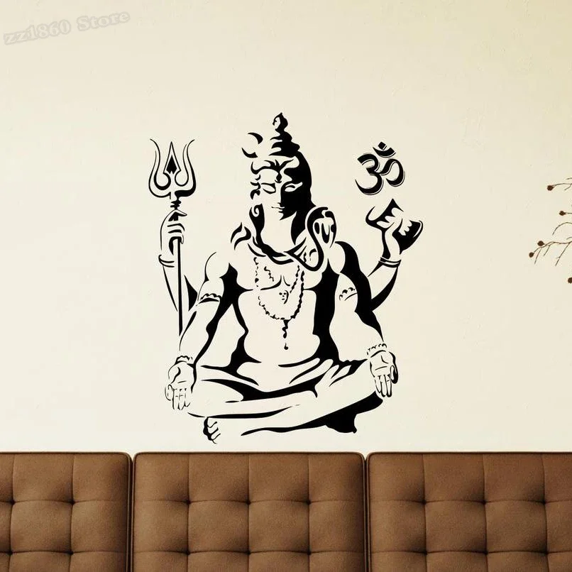 Shiva Naklejka ścienna Lord Sh – Vinyl Floor Plank recenzja i cena